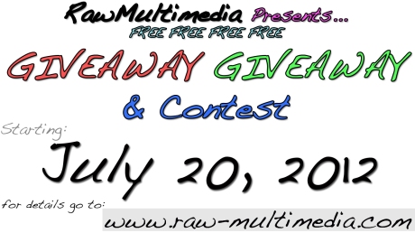 Raw-Multimedia Free Giveaway Giveaway and Contest 